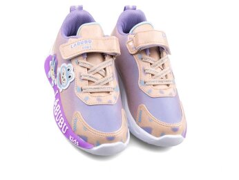 Miniyo 624 Patik Cilt - Bej/Lila - 2