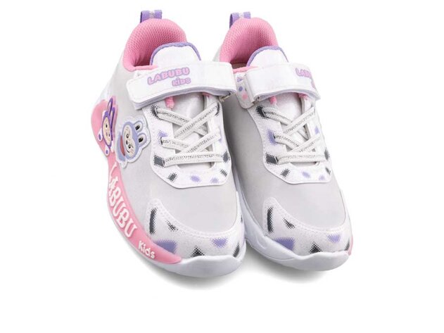 Labubu 624 Patik Cilt - Beyaz/Pembe - 2