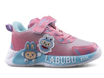 Miniyo 624 Patik Cilt - Pembe/Mavi - 1