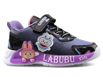 Labubu 624 Patik Cilt - Siyah/Lila - 1