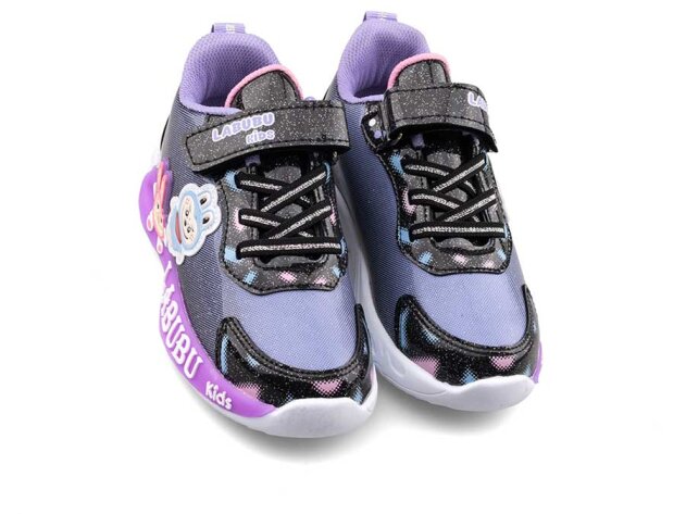 Labubu 624 Patik Cilt - Siyah/Lila - 2