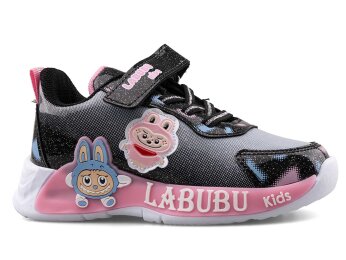 Labubu 624 Patik Cilt - Siyah/Pembe - 1