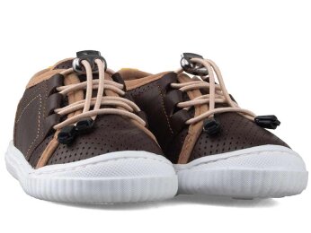 Momy İlkadım 103-1 Bebe Deri - Kahve - Momy