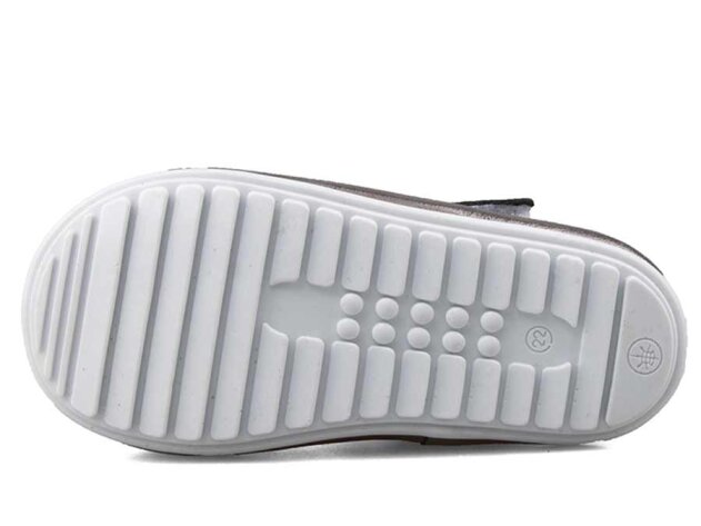 Momy İlkadım 601 Bebe Deri Babet - Platin - 4