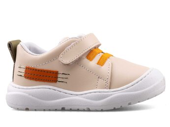 Muncur 111 Bebe Deri - Krem - Muncur