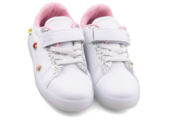 Nano Kids 1893 Patik Cilt - Beyaz/Gümüş - 2