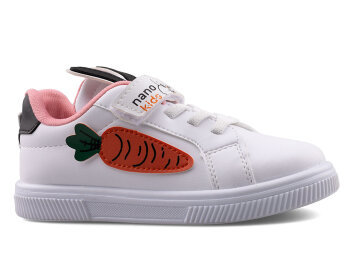 Nano Kids 1893 Patik Cilt Tavşan - Beyaz/Pembe/Tavşan - 1