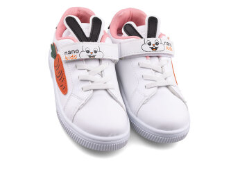 Nano Kids 1893 Patik Cilt Tavşan - Beyaz/Pembe/Tavşan - 2