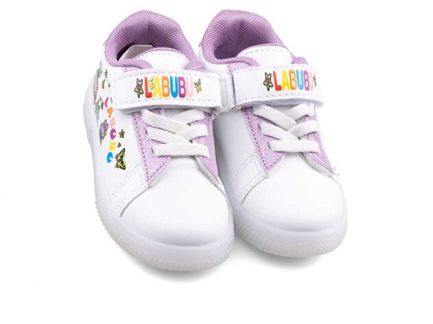 Nanokids 2025 Bebe Cilt Işıklı - Beyaz/Lila - 2