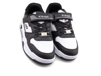 Ndrops 012 Patik Cilt Işıklı - Siyah/Beyaz - 2