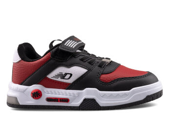 Ndrops 012 Patik Cilt Işıklı - Siyah/Kırmızı - Ndrops