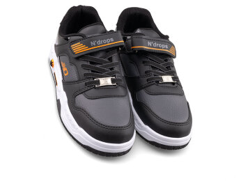 Ndrops 012 Patik Cilt Işıklı - Siyah/Oranj - 2