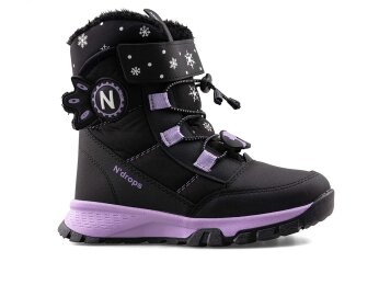 Ndrops 014 Filet Bot - Siyah/Lila - Ndrops