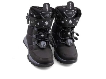 Ndrops 014 Patik Bot - Siyah/Füme - Ndrops