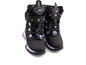 Ndrops 014 Patik Bot - Siyah/Lila - Ndrops