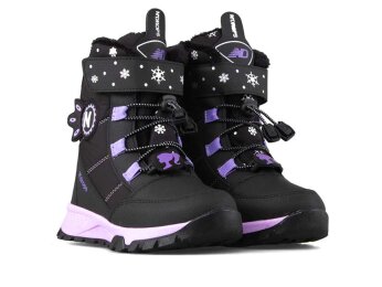 Ndrops 014 Patik Bot - Siyah/Lila - 6