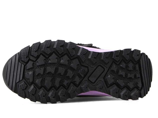 Ndrops 014 Patik Bot - Siyah/Lila - 8