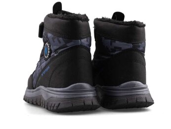 Ndrops 015 Patik Bot - Siyah/Saks - 3