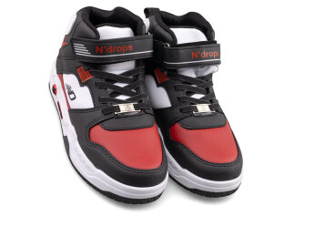 Ndrops 021 Filet Cilt Basket - Siyah/Kırmızı - Ndrops