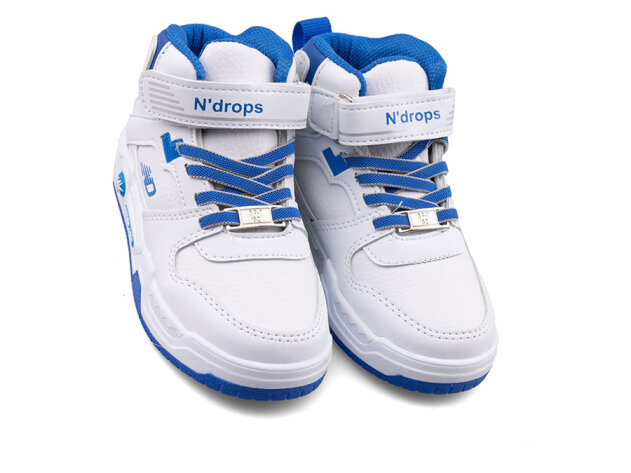 Ndrops 021 Patik Cilt Işıklı - Beyaz/Saks - 2