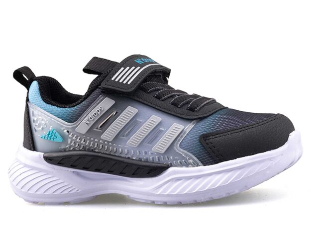 Ndrops 023 Patik Anrk - Siyah/Buz/Turkuaz - 1