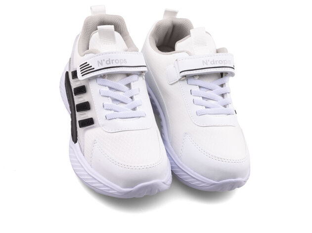 Ndrops 023 Patik Cilt - Beyaz/Siyah - 2
