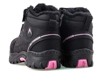 New Hunter 241 Patik Bot - Siyah/T.Pembe - 3