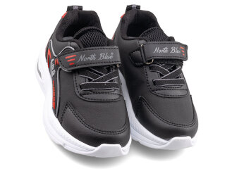 North Blue 02 Bebe Cilt Işıklı - Siyah/Kırmızı - 2