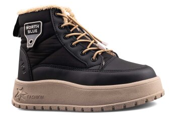 North Blue 037 Filet Bot - Siyah/Bej - North Blue