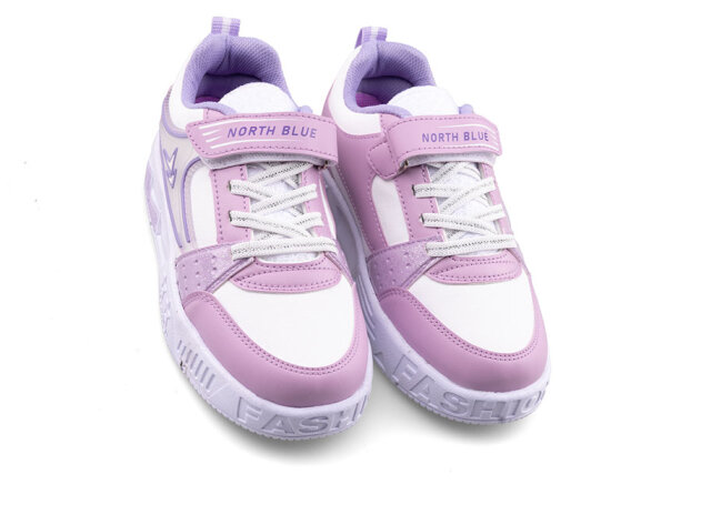 North Blue 088 Filet Cilt - Lila/Beyaz - 2