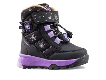 Northblue 016 Bebe Işıklı Bot - Siyah/Lila - North Blue