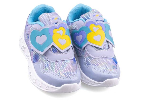 Papuçka N01 Bebe Anrk Işıklı - Buz/Mavi - 2