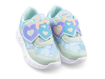 Papuçka N01 Bebe Anrk Işıklı - Su Yeşili - Papuçka