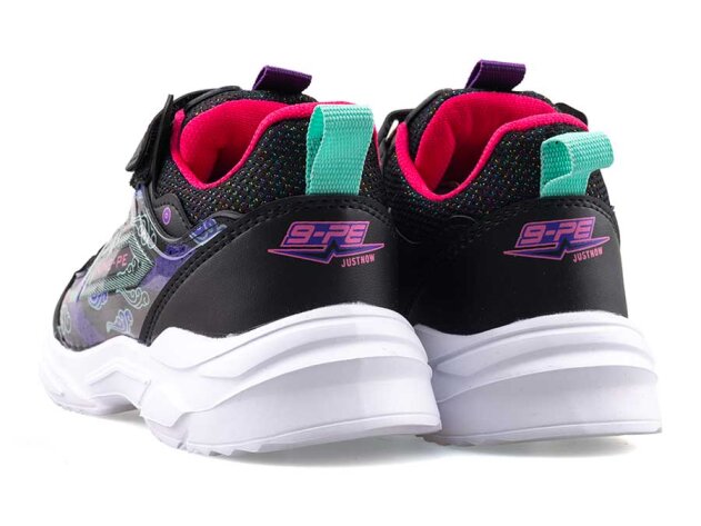 Papuçka OK-03 Filet Triko - Siyah/Simli - 3