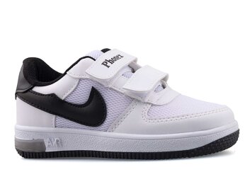 Phonex 79 Patik Anrk Işıklı - Beyaz/Siyah - 1