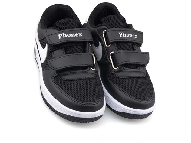 Phonex 79 Patik Anrk Işıklı - Siyah/Beyaz - 2