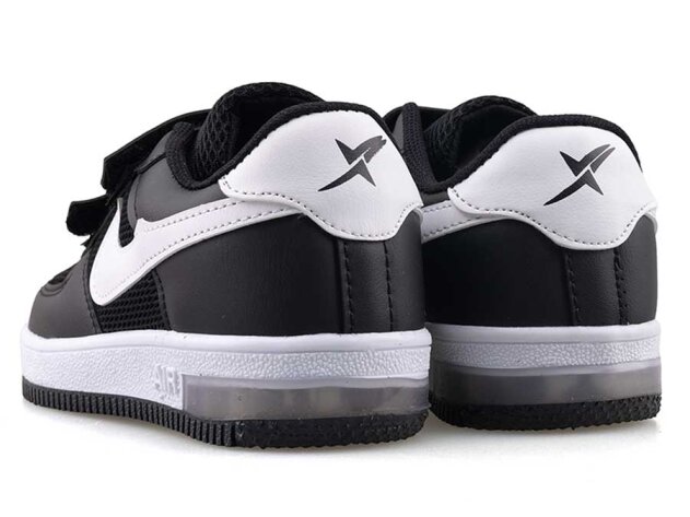 Phonex 79 Patik Anrk Işıklı - Siyah/Beyaz - 3