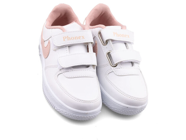 Phonex 79 Patik Cilt Işıklı - Beyaz/Pudra - 2