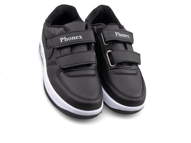 Phonex 79 Patik Cilt Işıklı - Siyah/Siyah B.T - 2