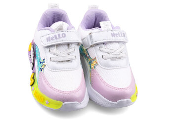 Picasso 120 Bebe Anrk Işıklı - Beyaz/Lila/Simli - Picasso