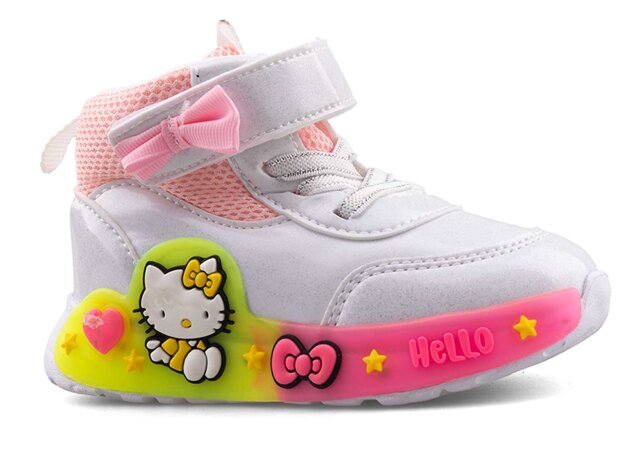 Picasso 150 Bebe Bot Işıklı - Beyaz/Pembe/Simli - 1