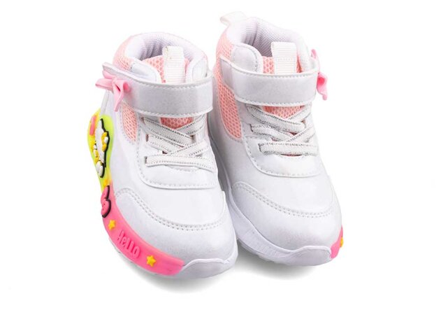 Picasso 150 Bebe Bot Işıklı - Beyaz/Pembe/Simli - 2