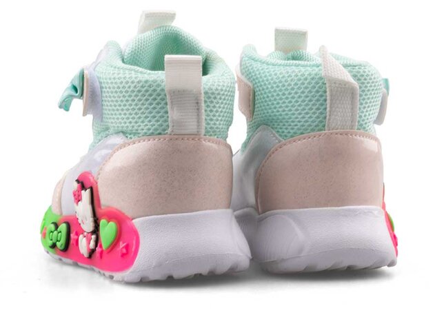 Picasso 150 Bebe Bot Işıklı - Beyaz/Pudra/Su Yeşili/Simli - 3