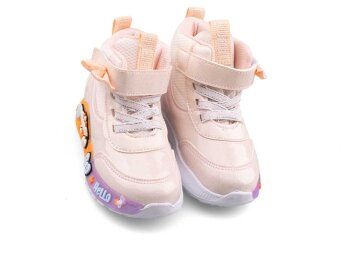 Picasso 150 Bebe Bot Işıklı - Pudra/Simli - Picasso