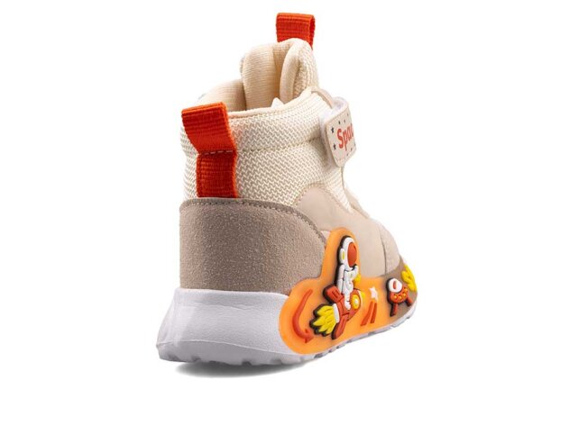 Picasso 151 Bebe Bot Işıklı - Bej/Oranj - 3