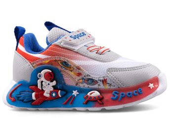 Picasso Kids 121 Bebe Anrk Işıklı - Buz/Siyah - Picasso