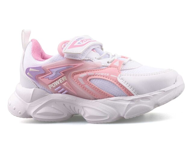 Picasso Kids 226 Patik Anrk - Beyaz/Pembe - 1