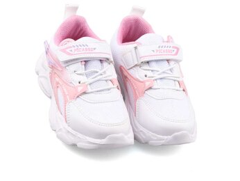 Picasso Kids 226 Patik Anrk - Beyaz/Pembe - Picasso