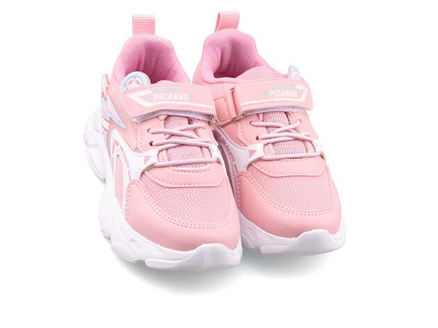 Picasso Kids 226 Patik Anrk - Pembe/Beyaz - 2