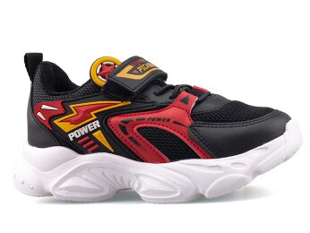 Picasso Kids 226 Patik Anrk - Siyah/Kırmızı - Picasso